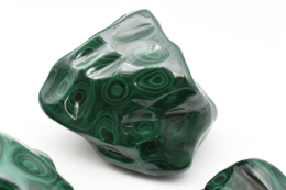 Malachit polierte St�cke 2 - 3 kg