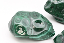 Malachit polierte St�cke 2 - 3 kg