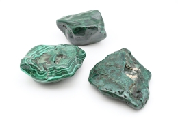 Malachit polierte St�cke 2 - 3 kg