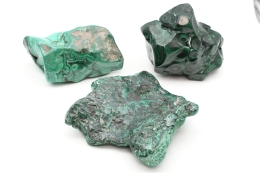 Malachit polierte St�cke 3 - 6 kg