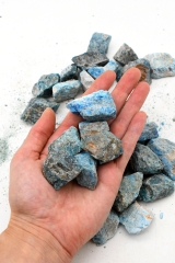 Apatite blue rough stones