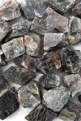 Mondstein schwarz Rohsteine