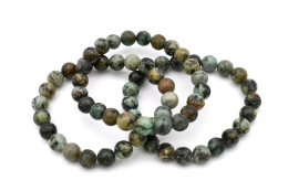 Turquoise Bead Bracelet 8 mm