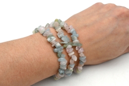 Beryll chip bracelet