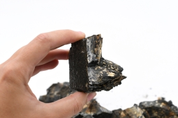 Schoerl (black tourmaline) rough