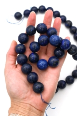 Chain strand Lapis Lazuli coloured 20 mm