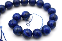Kettenstrang Lapis Lazuli nachgef�rbt 16 mm