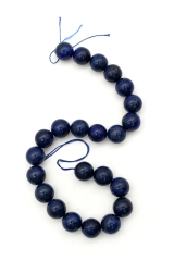 Chain strand Lapis Lazuli coloured 18 mm