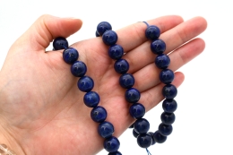 Chain strand Lapis Lazuli coloured 12 mm