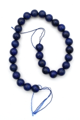 Chain strand Lapis Lazuli coloured 14 mm