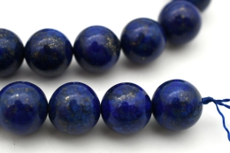 Chain strand Lapis Lazuli coloured 14 mm