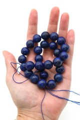 Chain strand Lapis Lazuli coloured 14 mm