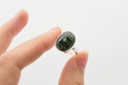 Turmalin gr�n Ring ab 4 g