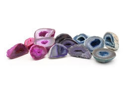 Agate Geodes Dyed Mix
