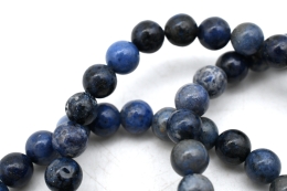 Dumortierit Kugelarmband 6 mm