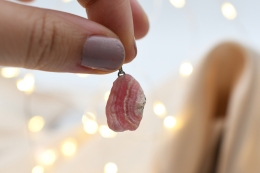 Rhodochrosit Rohstein Anh�nger