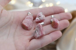 Rhodochrosit Rohstein Anh�nger