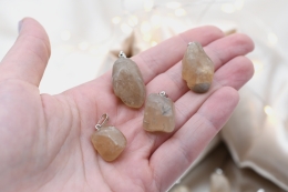 Citrin natur Trommelstein Anh�nger