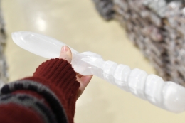 13.1. Selenit Dolche 40 cm 5 Stk