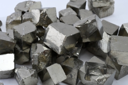 Pyrite cubes