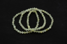 Serpentin hell (China-Jade) Kugelarmband 4 mm