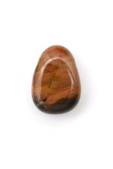 Polychrom Jaspis Trommelsteine flach gebohrt 5-er Set