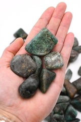 Chrysocolla tumbled stones