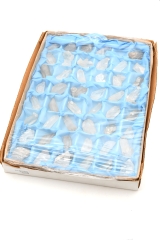 Bergkristall Doppelender Natur Flat