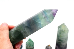 Fluorit Spitzen