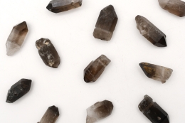 Rauchquarz Spitzen Anh�nger gebohrt