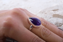 Amethyst Ring ab 4 g