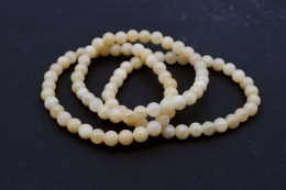 Calcit orange Kugel Armband 6 mm