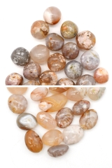 Cherry Blossom Chalcedony tumbled stones