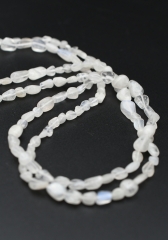 Mondstein Trommelstein-Kette