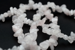 Rosenquarz Splitterarmband 5-er Set