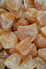 Calcit orange Rohsteine