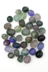 Fluorit bunt Trommelsteine