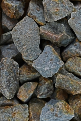 Chalcedony green rough stones