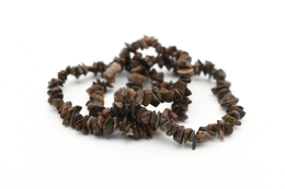 Jaspis Splitterarmband 5-er Set