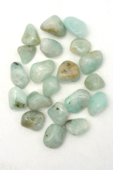 Prehnite tumbled stones