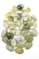 Serpentin (China Jade) Trommelsteine
