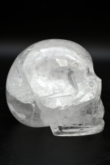 Bergkristall Sch�del Gravur - Einzelst�ck