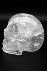 Bergkristall Sch�del Gravur - Einzelst�ck