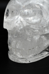 Bergkristall Sch�del Gravur - Einzelst�ck