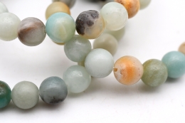 Amazonit Kugel Armband 8 mm