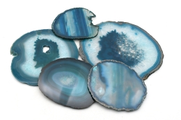 Achat Scheiben teal