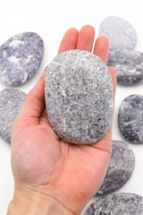 Lepidolite with rubellite soapstones jumbo