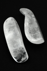 Bergkristall Massagestein