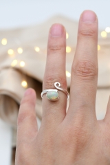 Opal Ring 925er Silber