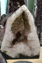 Amethyst Drusen polierte R�ckseite